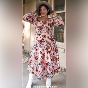 Ivy City Co BNWT XL Sweetheart dress in Blush